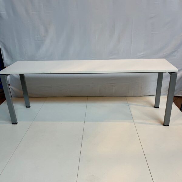 Table blanche 200x50