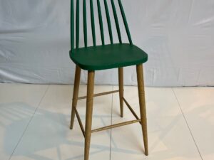 Tabouret haut vert