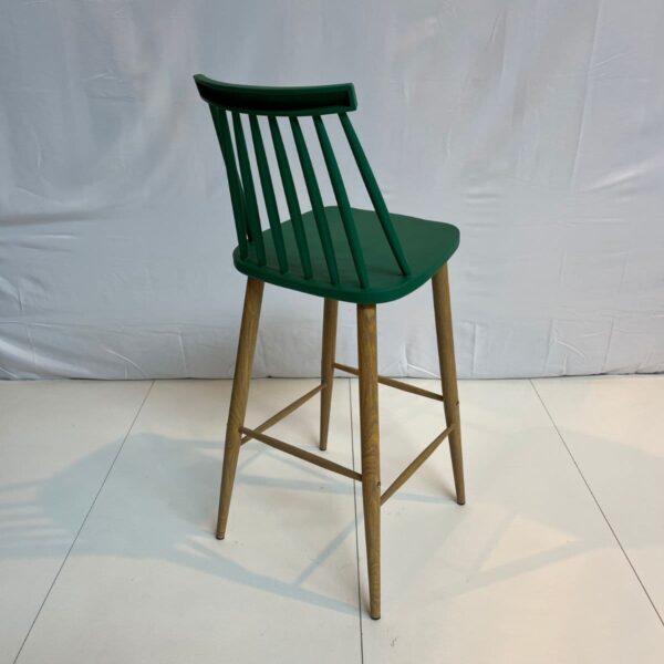 Tabouret haut vert – Image 2