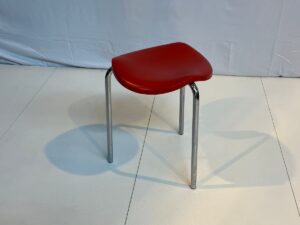Tabouret rouge