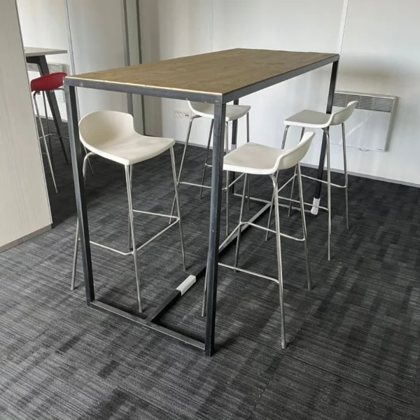 Table haute bois