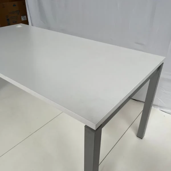 Bureaux blancs 160x80cm – Image 2