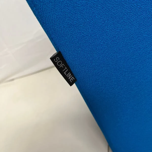 Pouf bleu SOFTLINE – Image 2