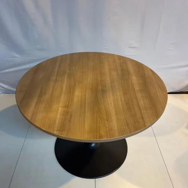 Table ronde plateau bois – Image 3