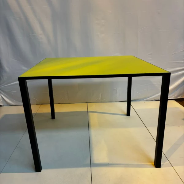 Table carré verte 100 x 100 cm – Image 3