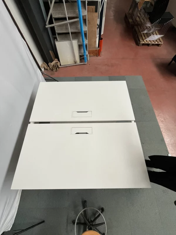 Bench 2 personnes blanc – Image 3