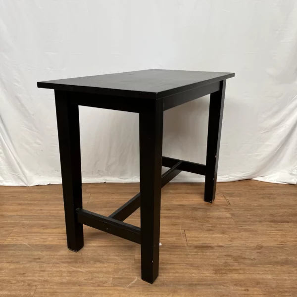 Table haute noire - TAB017-RO – Image 2