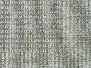 Moquette blanche et verte