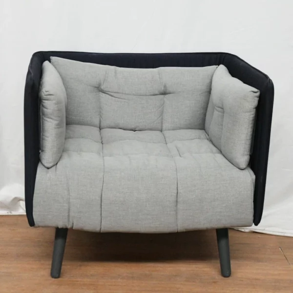 Fauteuil gris - CAN014-RO