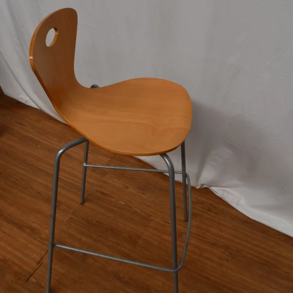 Chaise haute en bois - CHA047 – Image 3