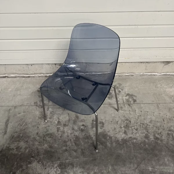 Chaise bleue transparente - CHA063 – Image 2