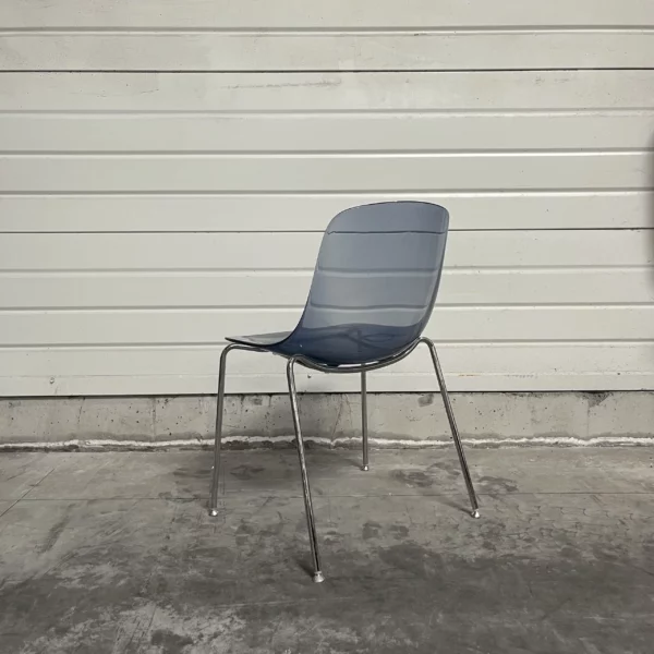 Chaise bleue transparente - CHA063 – Image 3