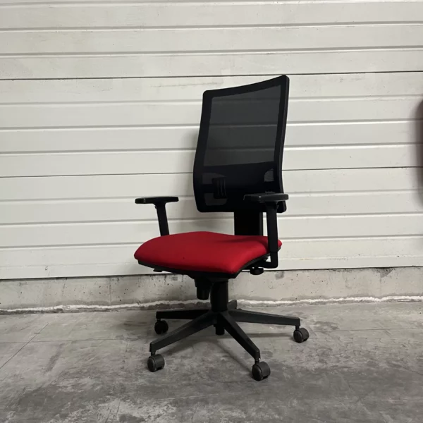 Fauteuil rouge Sesta - CHA062 – Image 2