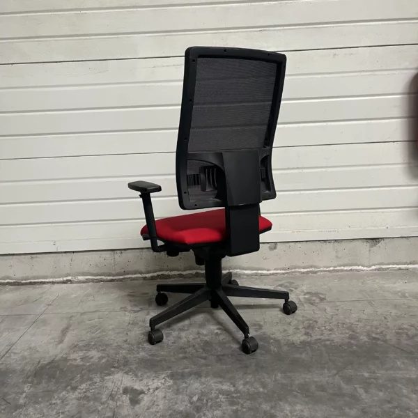 Fauteuil rouge Sesta - CHA062 – Image 3