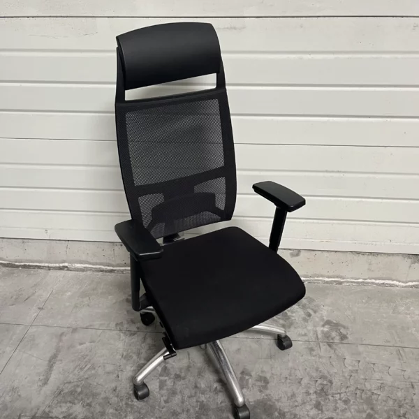 Fauteuil noir Columbia - CHA065 – Image 2